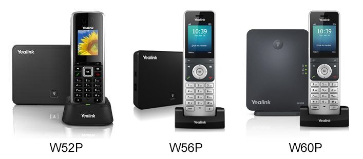 Линейка DECT телефонов Yealink с поддержкой 3CX Phone System